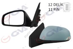 DIS DIKIZ AYNASI SOL MEGANE FLUENCE 08> ELEKTRIKLI ISITMALI SINYALLI KATLANIR SENSORLU ISITMALI 51403755424 963020181R 963029473R