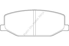 ON FREN BALATASI DISK (SUZUKI: SAMURAI SJ413 86>00-JIMNY 98>)