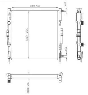 SU RADYATORU 1SIRA ALB MEGANE II 8200115542
