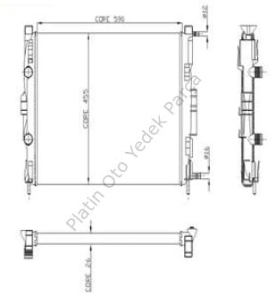 SU RADYATORU 1SIRA ALB MEGANE II 8200115542