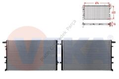 EK SU RADYATORU BRAZING MEGANE IV 1.2TCE 1.3Tce 1.5DCI Euro 6 214109155R