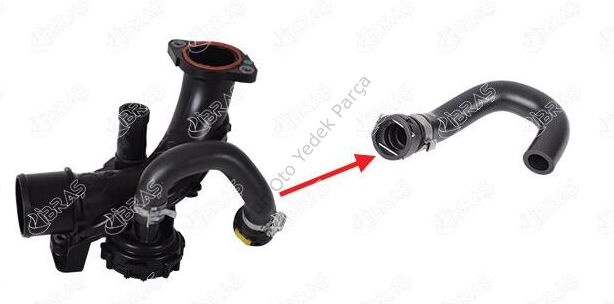 HAVA FILTRE BORUSU PLASTIK PARCA HARIC KANGO II 1.5 DCI 85 105 HP KWOB 8200323338