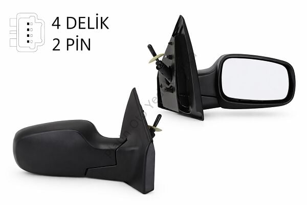 DIS DIKIZ AYNASI SAG CLIO III 05> MEKANIK+SENSORLU 2 FIS 7701061191