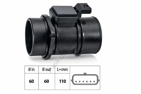 HAVA DEBIMETRESI LOGAN DUSTER THALIA CLIO II SANDERO 1.5DCI K9K 8200280056 8200357204