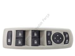 Renault Fluence Ön Cam Açma Düğmesi Butonu Sol Katlanır Tip 809610018R