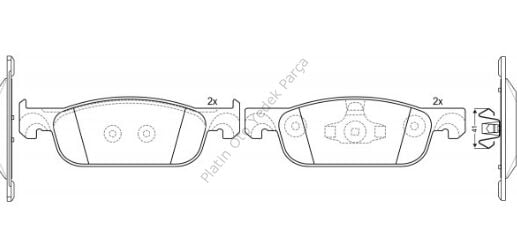ON FREN BALATA CLIO IV YM 410605536R