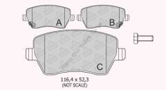 FREN BALATASI ON CLIO III LODGY 410608481R 7701209164