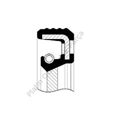 KECE KRANK ARKA LAGUNA III 2.0 16V 07- MEGANE III 1.4 TCE 09- 12279ED00