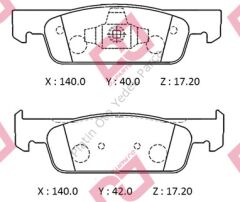 ON FREN BALATASI SYMBOL CLIO IV 410602581R
