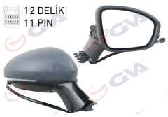 DIS DIKIZ AYNASI SAG ELEKTRIKLI ISITMALI SINYALLI KATLANIR SENSORLU CLIO V (19-) 963017280R 963742692R 963651460R