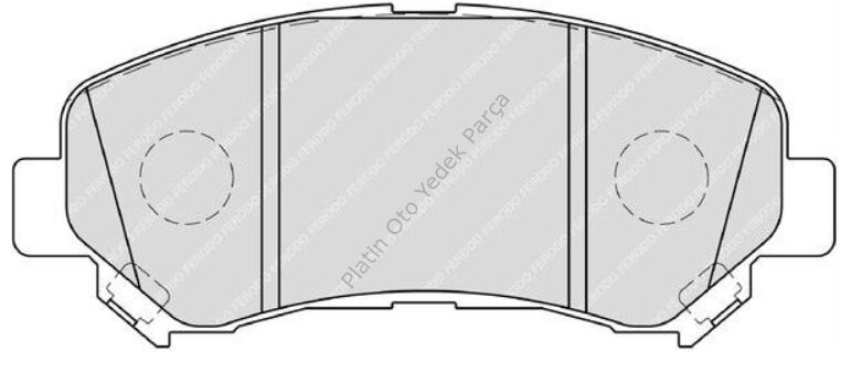 BALATA FREN ON QASHQAI 07>12 XTRAIL 08>11 KALEOS 2.0 DCI
