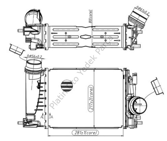 TURBO RADYATORU AUSTRAL KADJAR MEGANE IV