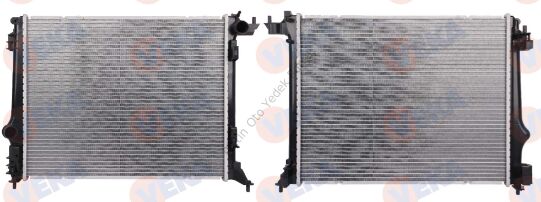 SU RADYATORU BRAZING MEGANE IV (B9A/M_) 1.5 DCI M-T AC+/- KALINLIK: 26mm 214109798R 214102235R
