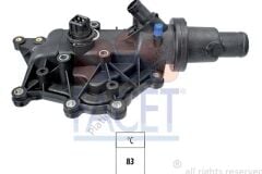 TERMOSTAT LAGUNA II MEGANE II CLIO II III 1.6 16V K4M 8200023915 8200158269 8200453422 8200557693 8200561426 8200561434