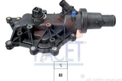 TERMOSTAT LAGUNA II MEGANE II CLIO II III 1.6 16V K4M 8200023915 8200158269 8200453422 8200557693 8200561426 8200561434