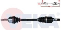 KOMPLE AKS SOL ON DACIA DOKKER 1.5 DCI UZUNLUK 651mm 2012-