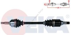 KOMPLE AKS SOL ON DACIA DOKKER 1.5 DCI UZUNLUK 651mm 2012-