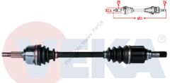 KOMPLE AKS SOL ON DACIA DOKKER 1.5 DCI UZUNLUK 651mm 2012-