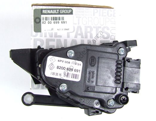 POTANSIYOMETRE GAZ PEDAL KAPTORU CLIO II KANGOO 8200699691