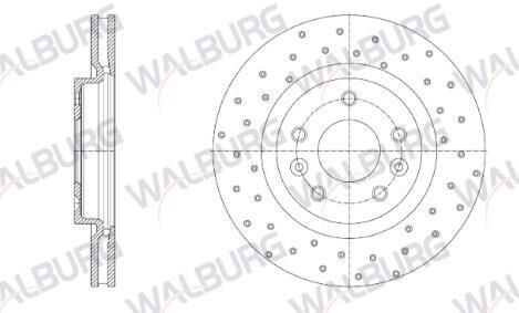 FREN DISKI ON HAVALI KAPLAMALI PERFORMANS DELIKLI 5 BJN 295,5X26X68X44 QASHQAI 1 402062000R 402066624R 402066RN0A