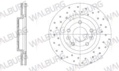 FREN DISKI ON HAVALI KAPLAMALI PERFORMANS DELIKLI 5 BJN 295,5X26X68X44 QASHQAI 1 402062000R 402066624R 402066RN0A
