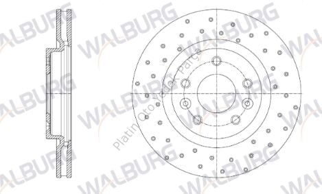 FREN DISKI ON HAVALI KAPLAMALI PERFORMANS DELIKLI 5 BJN 295,5X26X68X44 QASHQAI 1 402062000R 402066624R 402066RN0A