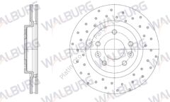 FREN DISKI ON HAVALI KAPLAMALI PERFORMANS DELIKLI 5 BJN 295,5X26X68X44 QASHQAI 1 402062000R 402066624R 402066RN0A