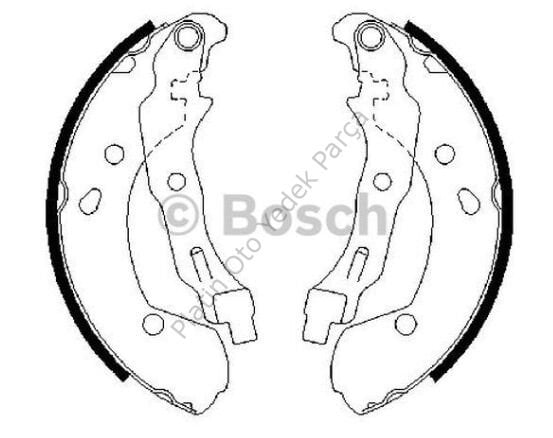 ARKA FREN BALATASI PAPUCLU CLIO III MODUS 1.2 1.4 1.5DCI 05 MICRA NOTE 986487668 7701208357