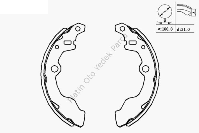 ARKA FREN BALATASI PAPUCLU ALTO MARUTI