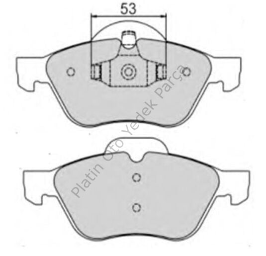 ON FREN BALATASI DISK LAGUNA II LAGUNA III 1.5DCI 1.6 2.0DCI 410600012R