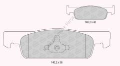 FREN BALATASI ON LOGAN CLIO IV SANDERO 410602581R 410605612R