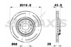 ON FREN DISK TAKIMI TALISMAN LAGUNA III MEGANE IV 402064155R 402060003R