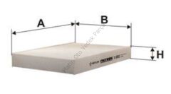 POLEN FILTRESI CLIO II KANGO 98> MEGANE I 96> LOGAN 04> 1.4 1.6 1.5DCI 1.9DCI 7700424098