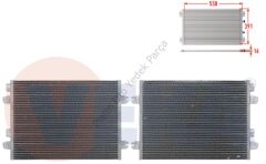 KLIMA RADYATORU LOGAN 1.5DCI 8200182361 8200191738