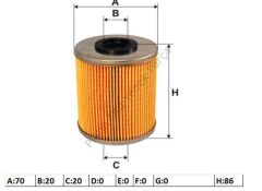 MAZOT FILTRESI MASTER TRAFIC 1.9 2.5D 7701475229