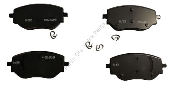 FREN BALATASI ON CLIO IV BF 1.5 BLUE DCI 115 B7AD 19- 410602752R 410604637R 410605618R 410608885R