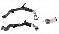 TURBO HORTUMU KUCUK PLASTIK PARCA HARIC DOKKER LODGY LOGAN II SANDERO II DUSTER 1.5DCI CLIO IV  1.5DCI 144604018R 144609034R