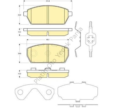 ON FREN BALATASI DISK CARRY-SK410 86>00