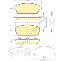 ON FREN BALATASI DISK CARRY-SK410 86>00