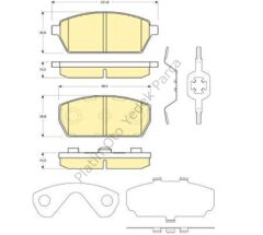 ON FREN BALATASI DISK CARRY-SK410 86>00