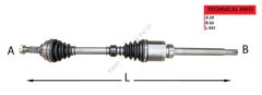 AKS KOMPLE SAG QASHQAI 07>11 1.5DCI 39100_JD52B