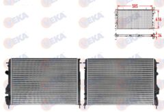 SU RADYATORU MEKANIK DACIA LOGAN (LS) 1.5 DCI M-T 2004-2012 8200189288