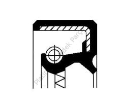 01033808B DIFRANSIYEL KECE CIKIS ON SOL FLUENCE CAPTURE CLIO III IV 1.5DCI 38342AX000