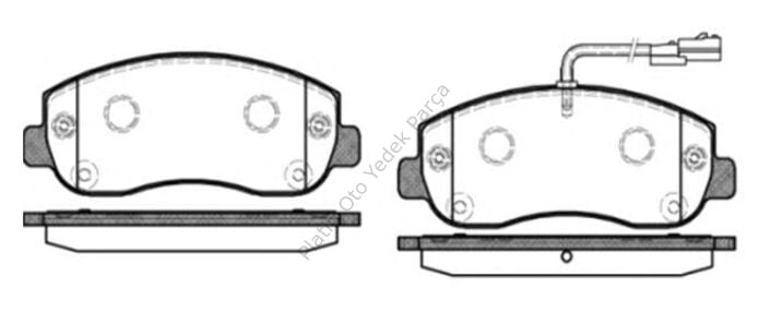 ON FREN BALATASI DISK MASTER III 2.3DCI 09> 410603847R