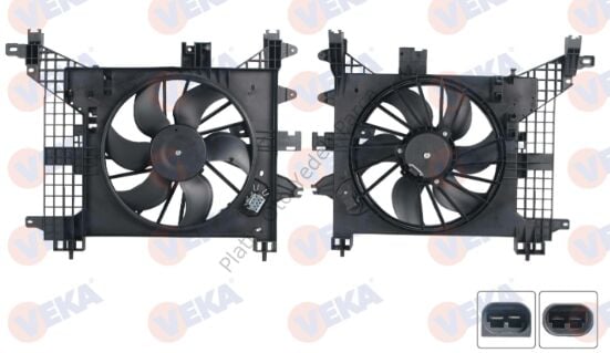 FAN MOTORU DAVLUMBAZLI TEKLI FANLI REZISTANSLI DACIA DUSTER 1.5 DCI 2012- 214814567R 8200880555