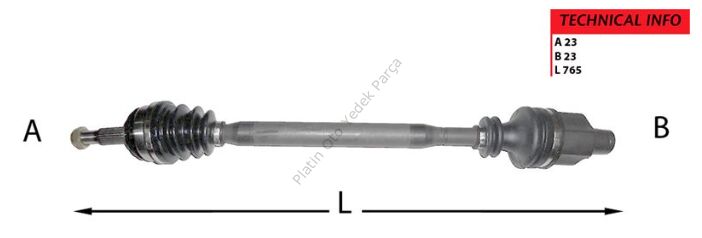 AKS SAG (ABSLI) CLIO -14 LOGAN 04> 1.5DCI 8200499306