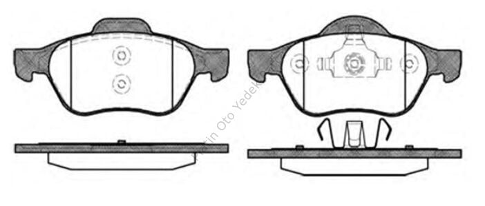 ON FREN BALATASI DISK MEGANE II 05> LAGUNA II 15 JANT 280mm 410601237R 7701208183