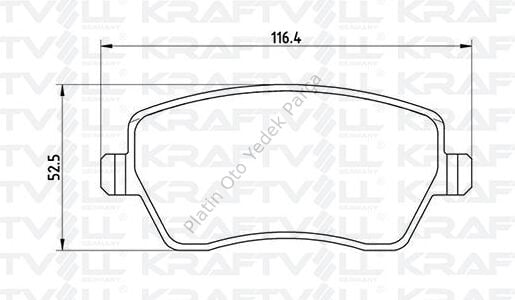 ON FREN BALATASI CLIO III 7701208422 410608481R