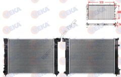 SU RADYATORU BRAZING RENAULT CLIO V 1.5 BLUE DCI 214103473R