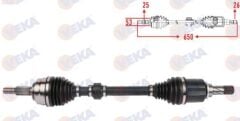 KOMPLE AKS SOL ON UZUNLUK 650mm CLIO V (B7_) 1.0 TCe 100 (B7MT) 391016789R